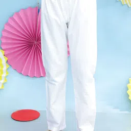 KID1 Boys Animal Printed Regular Pure Cotton Kurta with Pyjamas image 2