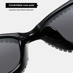 AUGEN Unisex Green Lens & Green Cateye Sunglasses with image 5