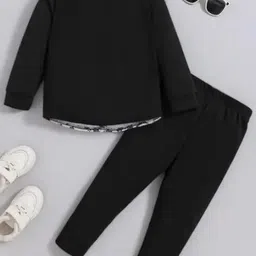 RIVEREYE Kids Black Clothing Set image 3