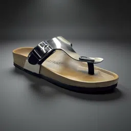 ASHO WITH FASHION MADE GLOBAL Women T-Strap Flats with Buckles-image-0