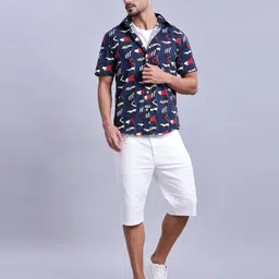 Tommy Hilfiger Men Printed Denim Shorts image 3