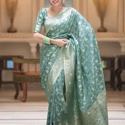 bigben textile Woven Design Banarasi Saree-picture-21