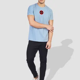 Greylongg Men Graphic Printed Round Neck T-shirt image 5