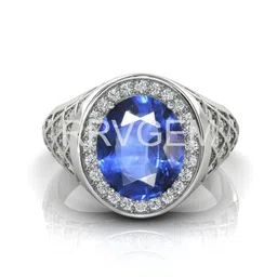 RRVGEM Unisex Blue Sapphire Ring image 3