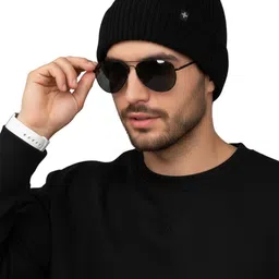 iSWEVEN Unisex Woollen Beanie image 2