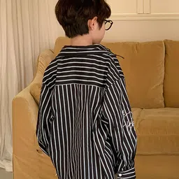 LULU & SKY Boys Striped Casual Shirt image 4