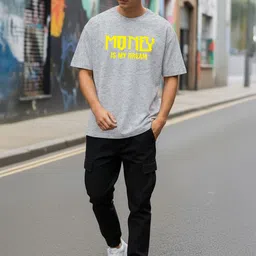 BENNY BROOKS Men Typography Printed T-shirt image 4