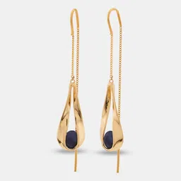 Forever Glam by Pantaloons Teardrop Shaped Drop Earrings image 2