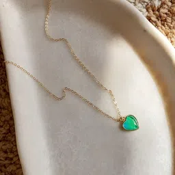 Octagon hub Gold-Plated Necklace image 4