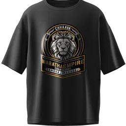 Ascend 47 Unisex Animal Printed Round Neck Cotton Oversized T-shirt-picture-28