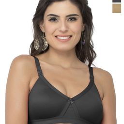 College Girl Women Pack Of 2 Full Coverage Lightly Padded Minimizer Bra-picture-14