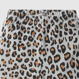 GAP Infant Girls Leopard Printed Leggings image 2