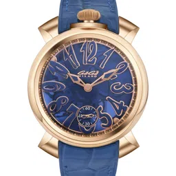 GaGa MILANO Unisex Dial & Leather Wrap Around Straps Analogue Motion Powered Watch 4311SK01R0YLBL0-picture-12