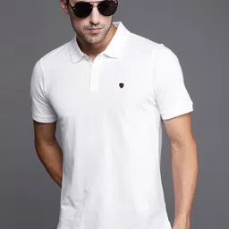 MERRIMENT Men Polo Collar T-shirt-image-2