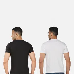 GLOBAL NOMAD Men 2 Printed Bio Finish Applique T-shirt image 3