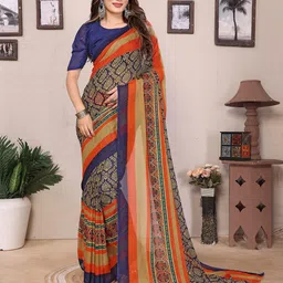Moda Rapido Floral Printed Saree-image-52