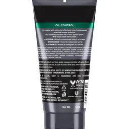 Dove Men + Care Kaolin Clay Oil Control Soap Free Facewash - 150ml image 2