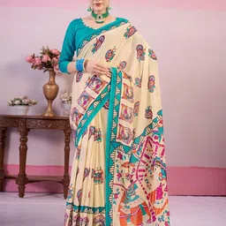 Garden Vareli Ethnic Motifs Saree-picture-22