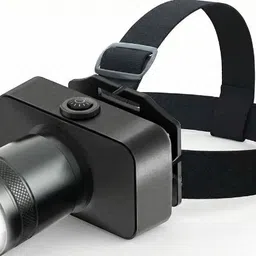 crentila M111 (Rechargeable LED Headlamp) 100W Zoomable Lense 6 Hours Working Torch-picture-14