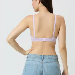 Libertina Women's Solid Padded Full Coverage Bra image 2