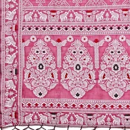 DIVASTRI Ethnic Motif Printed Festive Saree image 4