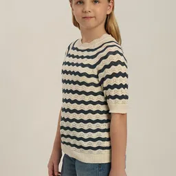 Vero Moda Girls Striped Pullover image 4
