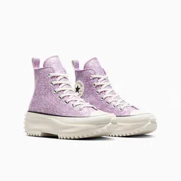 Converse Run Star Unisex Woven Design High-Top Sneakers Casual Shoes-picture-3