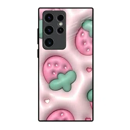 QRIOH Women Graphic Lightweight Silicone Samsung Galaxy S23 Ultra 5G Glass Back Case-picture-13