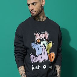 GRIFFEL Men Printed Pullover Sweatshirt-picture-30