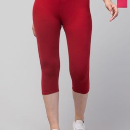 HIRRUX Women Pack Of 2 Skinny Fit Capris-picture-19