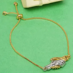KPOP Gold-Plated Wraparound Bracelet-image-19