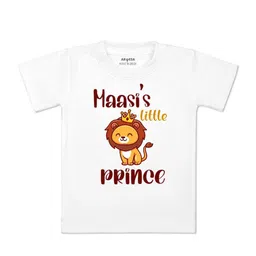 Arvesa Kids Typography Printed Applique T-shirt-image-66