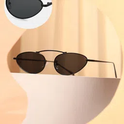 HAUTE SAUCE by Campus Sutra Women Cateye Sunglasses with Polarised Lens image 4