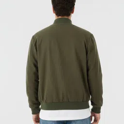 glitchez Mock Collar Suede Jacket image 5