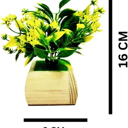 Dekorly Multi Artificial Flowers & Plants With Pot image 4