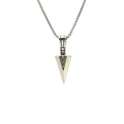 Roadster Silver-Plated Stainless Steel Contemporary Pendants with Chains image 2