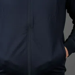 SANDPIPER Self Design Mock Collar Tracksuits image 3