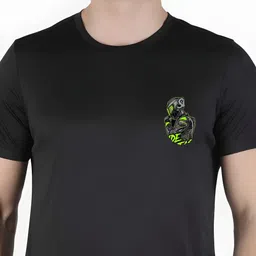 CASUALBUD Graphic Printed Round Neck T-shirt image 3