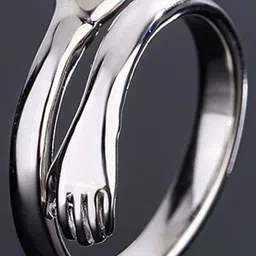 TheVineGirl Silver-Plated Adjustable Finger Ring image 3