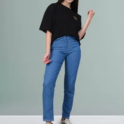 Ira Collections Women Comfort Regular Fit Mid-Rise Stretchable Jeans-image-71