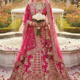 JIYANA WOMENS CHOICE Embroidered Semi-Stitched Lehenga & Blouse With Dupatta-picture-10