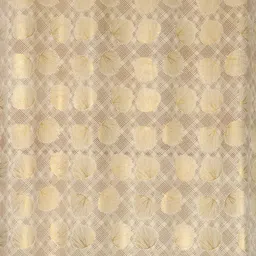 GEET CREATIONS Cream-Coloured & Brown Floral Door Curtain image 3