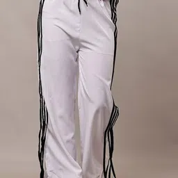 Bright Nex Women Striped Relaxed Straight Leg Trousers-picture-24