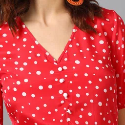 Stylecast X Kotty Printed Fit & Flare Midi Dress image 3