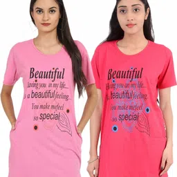 ONE SKY Women Typography Printed T-shirt image 2