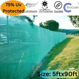 Green shade net 5x90 75% green net for garden balcony plants boundary house net Portable Green House-image-9