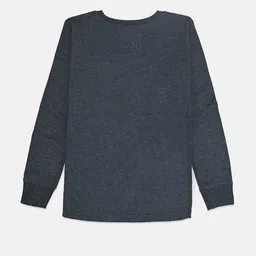 Jockey Kids Solid Round Neck Thermal Undershirt with StayWarm Treatment image 4