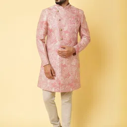 SHAHI ACHKAN Men Sherwani Set-image-17
