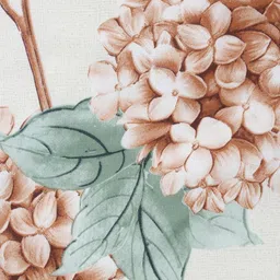 Myntra Elegant Homes White & Green Printed 300 TC King Bedsheet Set 2.50 m x 2.20 m image 3