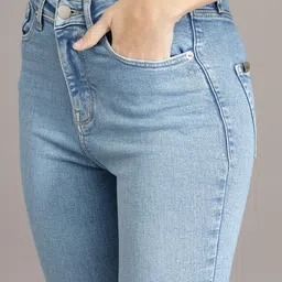 Xpose Women Comfort Slim Fit High-Rise Stretchable Jeans image 2